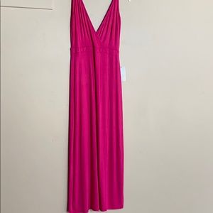 Pink Velvet Torch dress